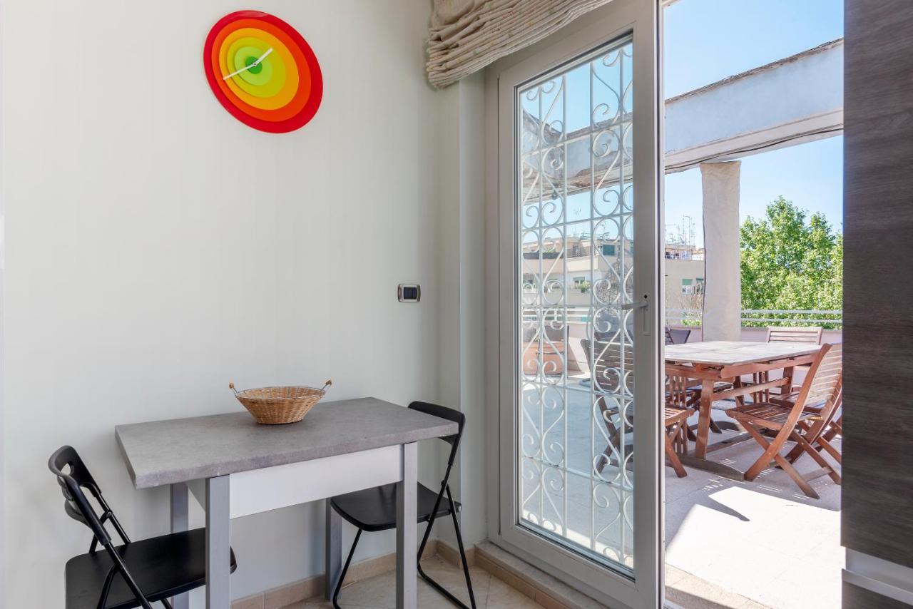 Piazza Bologna Terrace Apartment Řím Exteriér fotografie