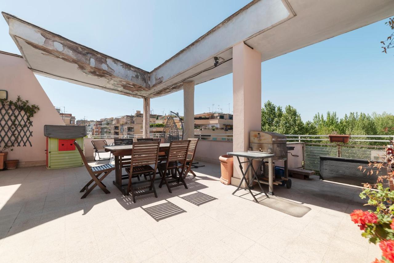 Piazza Bologna Terrace Apartment Řím Exteriér fotografie